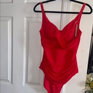 Shapellx Red Swimsuit